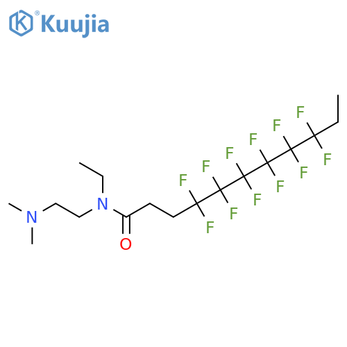 Undecanamide,N-[2-(dimethylamino)ethyl]-N-ethyl-4,4,5,5,6,6,7,7,8,8,9,9-dodecafluoro- structure