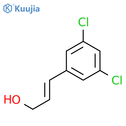 3-(3,5-dichlorophenyl)prop-2-en-1-ol structure