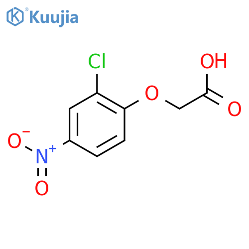 (2-Chloro-4-nitrophenoxy)acetic acid structure