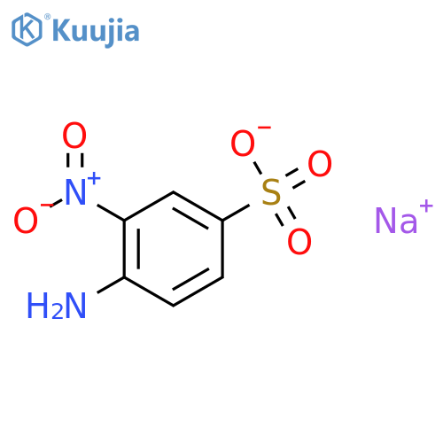 Sodium 4-Amino-3-nitrobenzenesulfonate structure