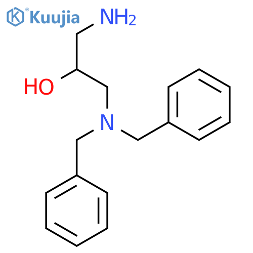 1-Amino-3-(dibenzylamino)propan-2-ol structure