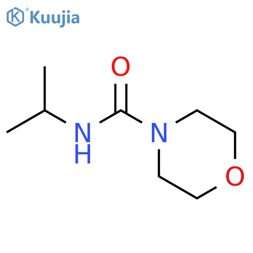 N-(propan-2-yl)morpholine-4-carboxamide structure