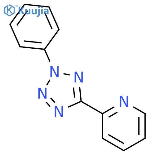 2-(2-Phenyl-2H-tetrazol-5-yl)pyridine structure