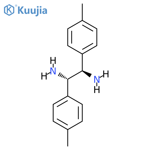 (1R,2S)-1,2-Di-p-tolylethane-1,2-diamine structure