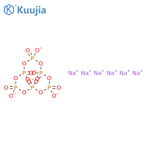 Sodium polymetaphosphate structure