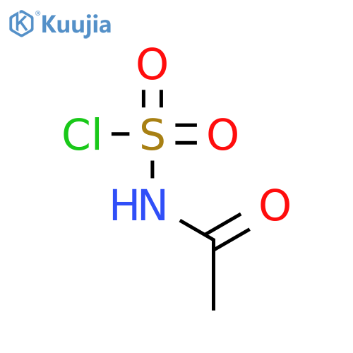 1-[(chlorosulfonyl)amino]ethan-1-one structure