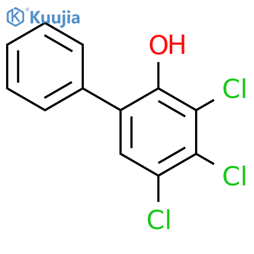 [1,1'-Biphenyl]ol,trichloro- (9CI) structure