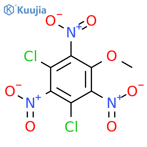 1,3-Dichloro-5-methoxy-2,4,6-trinitrobenzene structure