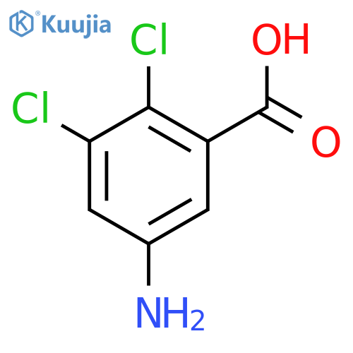 5-Amino-2,3-dichlorobenzoic acid structure