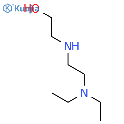 Ethanol,2-[[2-(diethylamino)ethyl]amino]- structure