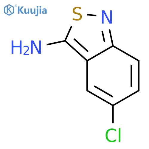 5-Chlorobenzo[c]isothiazol-3-amine structure