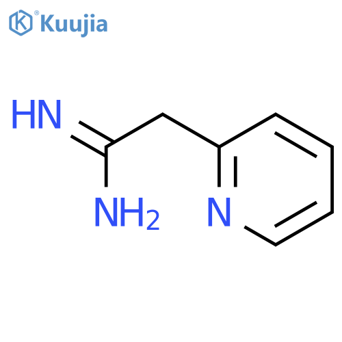 2-Pyridin-2-yl-acetamidine structure