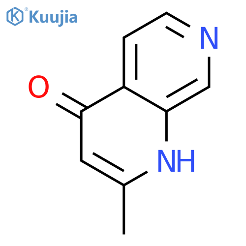1,7-Naphthyridin-4(1H)-one, 2-methyl- structure