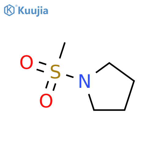 1-methanesulfonylpyrrolidine structure