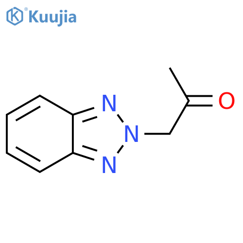 1-(2H-benzo[d][1,2,3]triazol-2-yl)propan-2-one structure