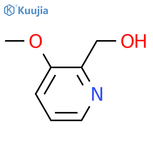 (3-Methoxypyridin-2-yl)methanol structure