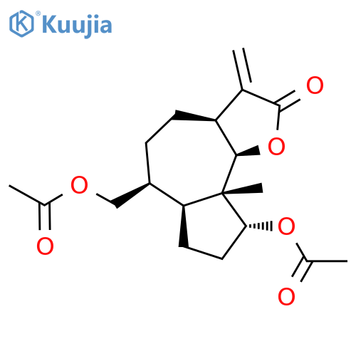 Hysterin acetate structure