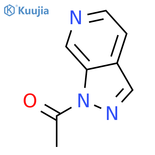 1-(1H-pyrazolo[3,4-c]pyridin-1-yl)-Ethanone structure