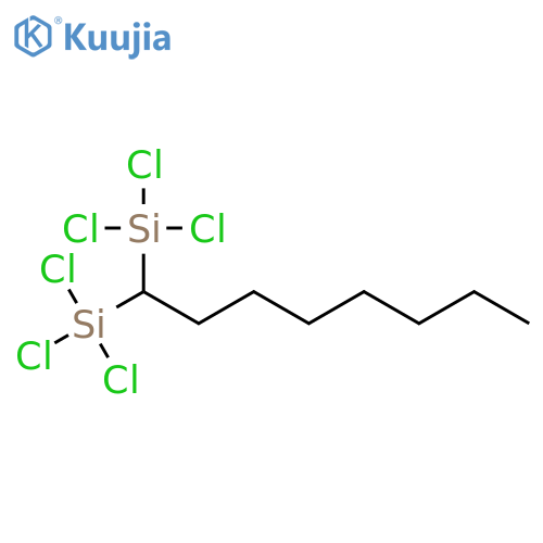 Silane,1,1'-(1,8-octanediyl)bis[1,1,1-trichloro- structure