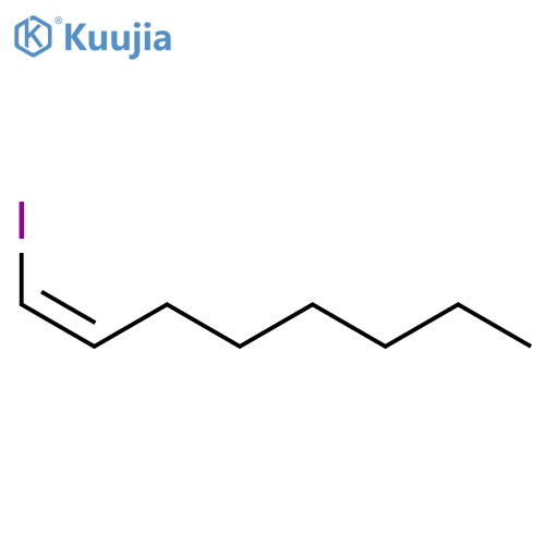1-Octene, 1-iodo-, (Z)- structure