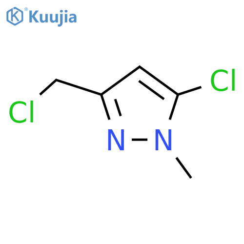 5-chloro-3-(chloromethyl)-1-methyl-1H-pyrazole structure