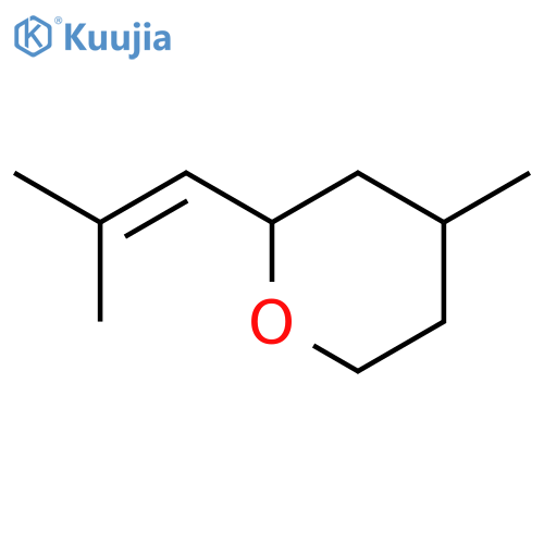 (-)-TRANS-ROSE OXIDE structure