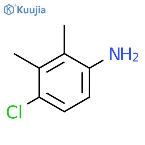 Benzenamine, 4-chloro-2,3-dimethyl- structure