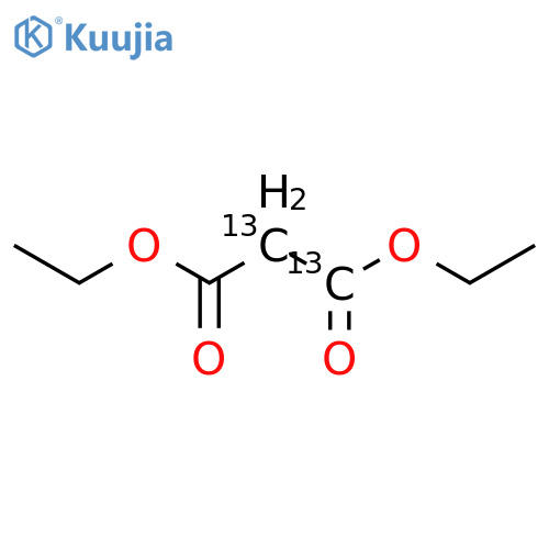 Diethyl Malonate-1,2-13C2 structure