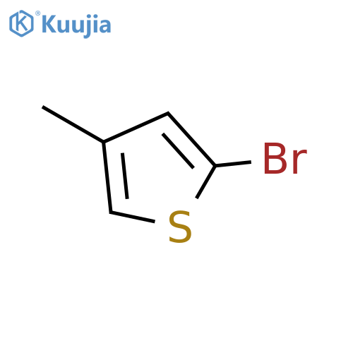 5-Bromo-3-methylthiophene structure