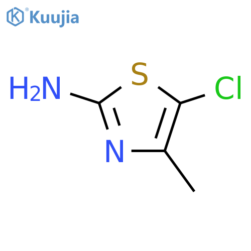 2-Amino-5-chloro-4-methylthiazole structure