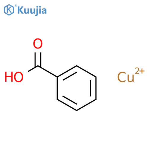 Cupric Benzoate Monohydrate structure