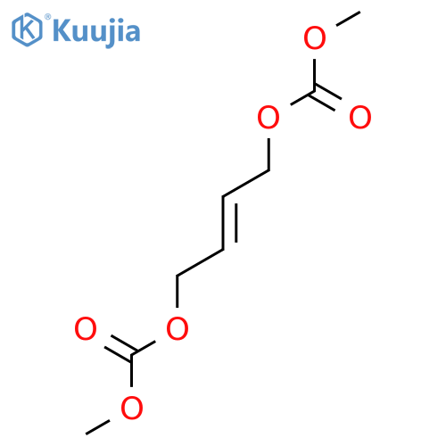 (2Z)-but-2-ene-1,4-diyl dimethyl biscarbonate structure