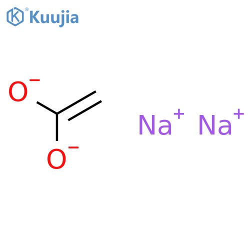 Acetic acid, ion(1-),sodium, sodium salt (1:1:1) structure