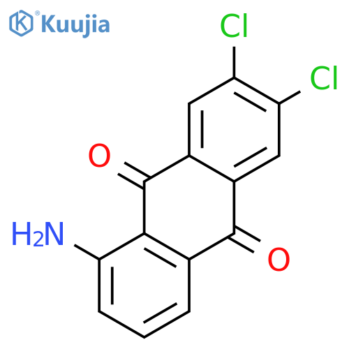 9,10-Anthracenedione,1-amino-6,7-dichloro- structure
