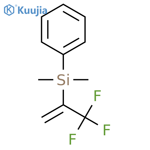 SILANE, DIMETHYLPHENYL[1-(TRIFLUOROMETHYL)ETHENYL]- structure