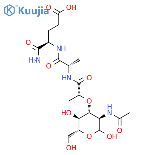 Muramyl dipeptide structure