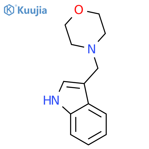 3-(4-morpholinylmethyl)-1H-Indole structure