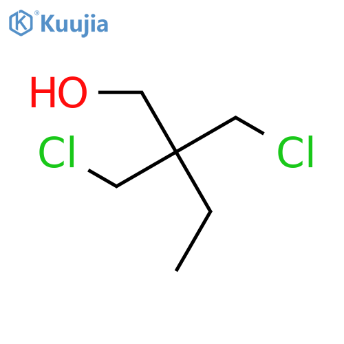 2,2-bis(chloromethyl)butan-1-ol structure