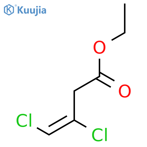 3-BUTENOIC ACID, 3,4-DICHLORO-, ETHYL ESTER, (E)- structure