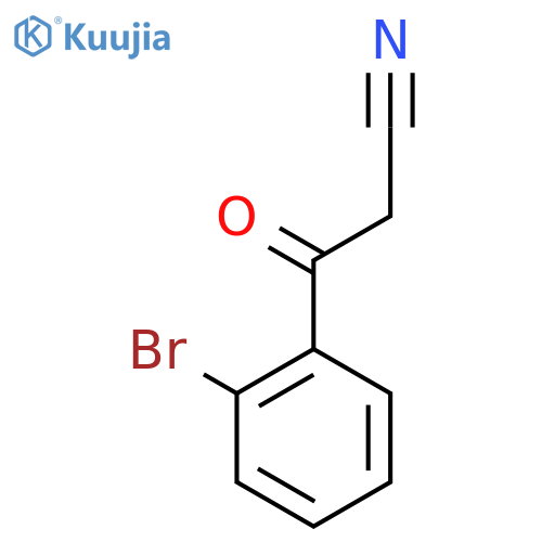 2-Bromobenzoylacetonitrile structure