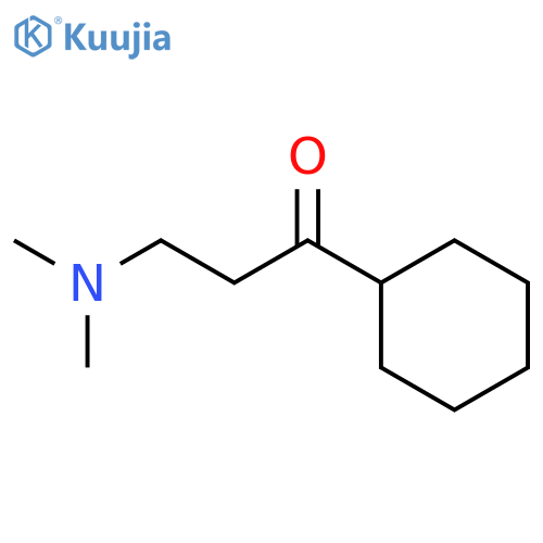 1-cyclohexyl-3-(dimethylamino)propan-1-one structure
