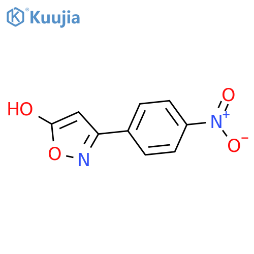 5-Isoxazolol, 3-(4-nitrophenyl)- structure