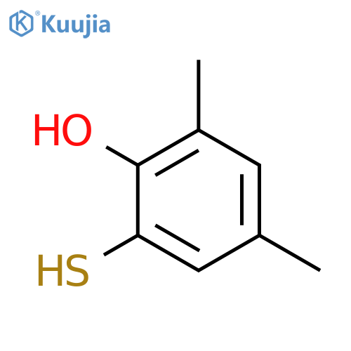 PHENOL, 2-MERCAPTO-4,6-DIMETHYL- structure
