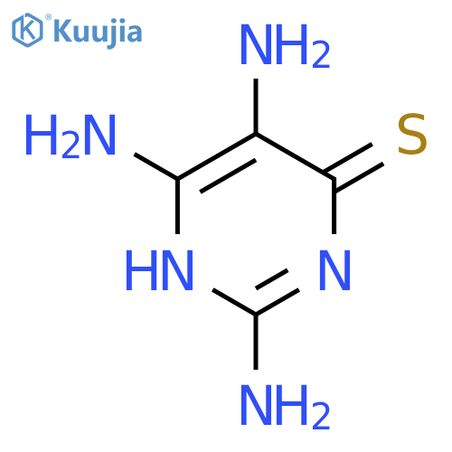 2,5,6-Triaminopyrimidine-4(3H)-thione structure