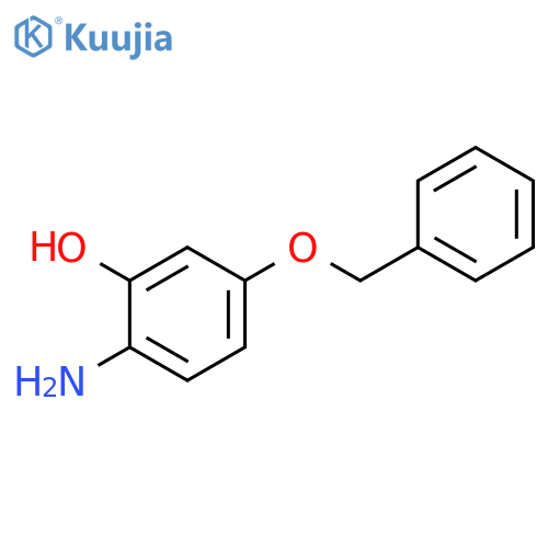 2-Amino-5-(benzyloxy)phenol structure