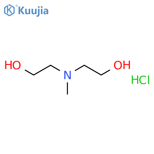 2,2'-(Methylimino)bisethanol hydrochloride structure