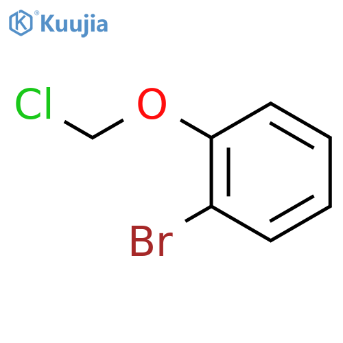 Benzene, 1-bromo-2-(chloromethoxy)- structure