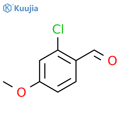 2-Chloro-4-methoxybenzaldehyde structure
