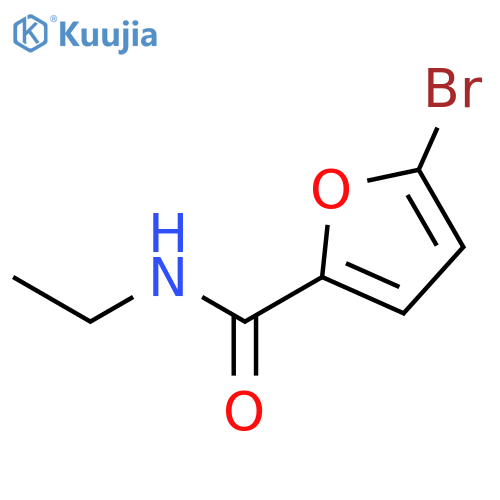 5-bromo-N-ethyl-2-furamide structure