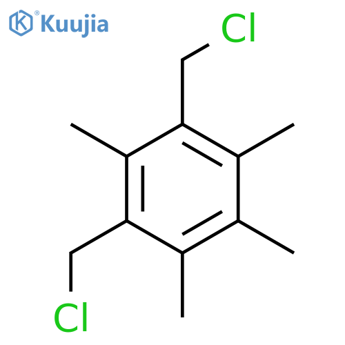 Benzene, 1,3-bis(chloromethyl)-2,4,5,6-tetramethyl- structure